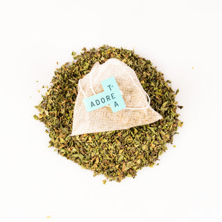 Organic Peppermint Pyramid Tea Infuser Bag