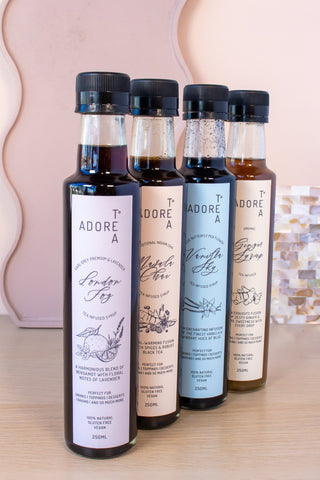 TEA-INFUSED SYRUPS