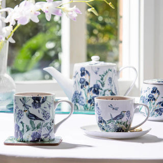 Iris Garden Mint Mug