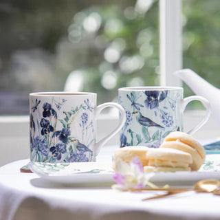 Iris Garden Mint Mug
