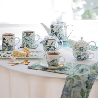Iris Garden Mint Mug