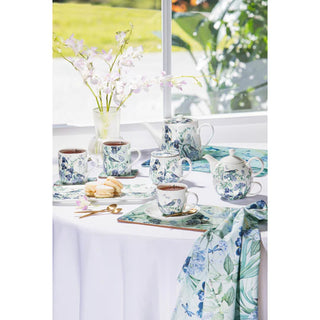 Iris Garden Mint Mug