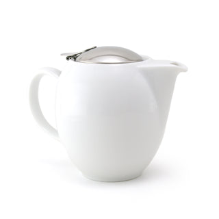 Zero Japan Teapot with Infuser - White
