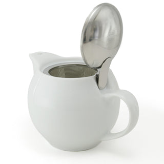 Zero Japan Teapot with Infuser - White