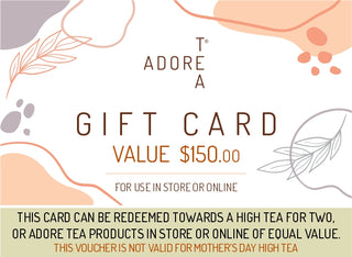 High Tea For Two - Gift Card