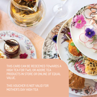 High Tea For Two - Gift Card