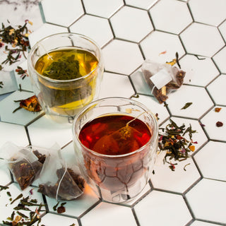 French Earl Grey Pyramid Tea Infuser Bag