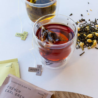 French Earl Grey Pyramid Tea Infuser Bag