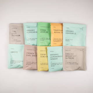 French Earl Grey Pyramid Tea Infuser Bag