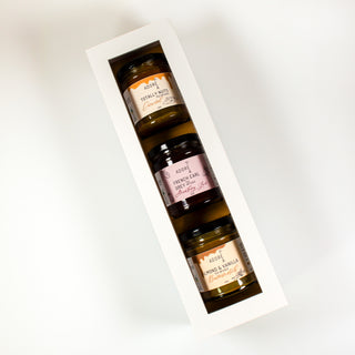 Set of 3 Tea Infused Jam, Caramel & Butterscotch