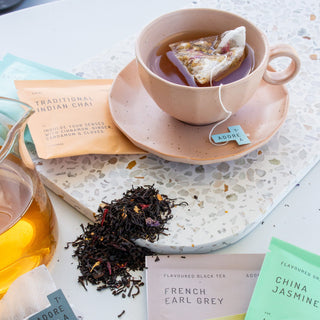 French Earl Grey Pyramid Tea Infuser Bag