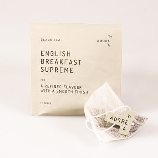 English Breakfast Supreme Pyramid Tea Infuser