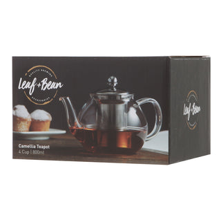 Leaf & Bean Camellia Teapot with Filter 800ml